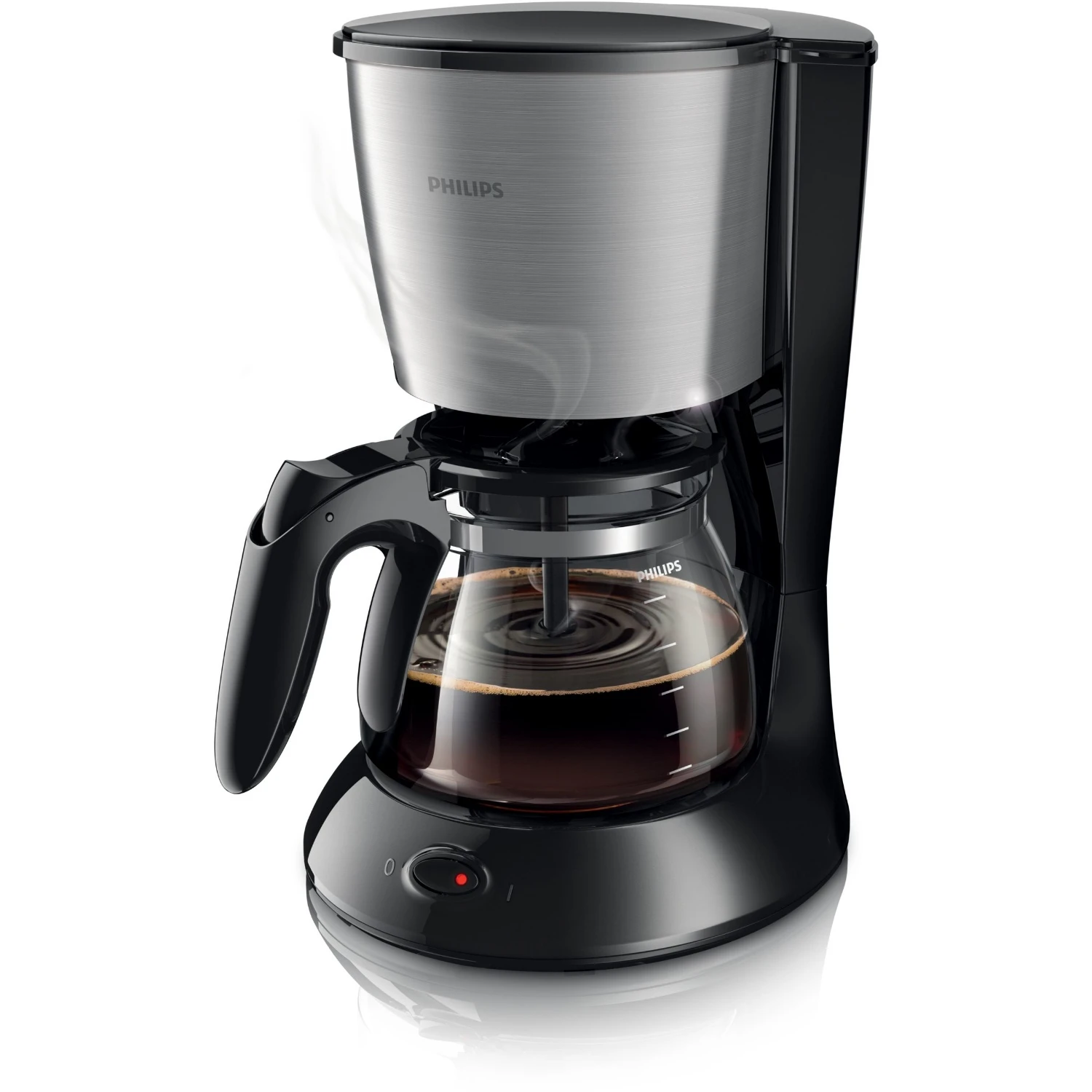 Philips Koffiezetapparaat HD7462/20 Daily Zwart/zilver 3 Philips Koffiezetapparaat HD7462/20 Daily Zwart/zilver