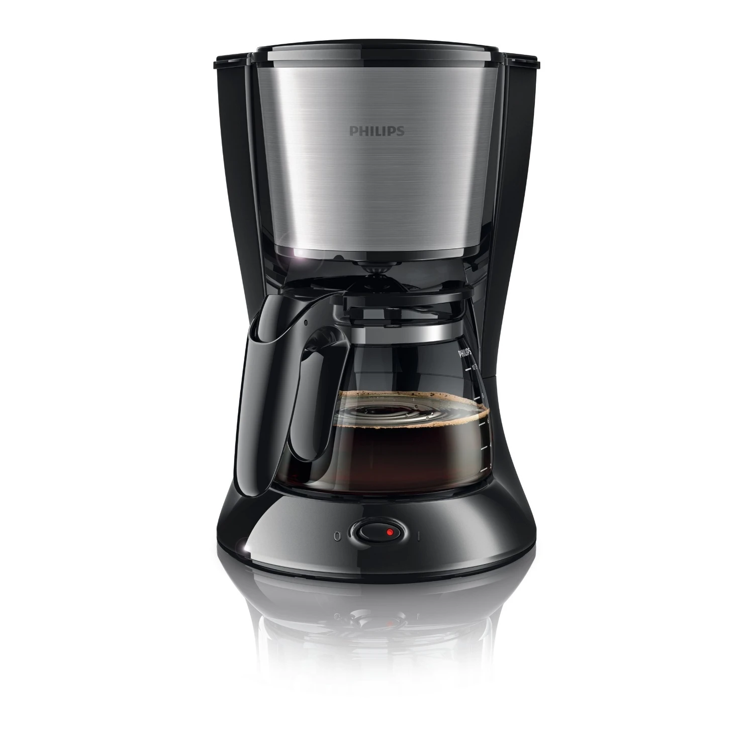 Philips Koffiezetapparaat HD7462/20 Daily Zwart/zilver 4 Philips Koffiezetapparaat HD7462/20 Daily Zwart/zilver - Afbeelding 2