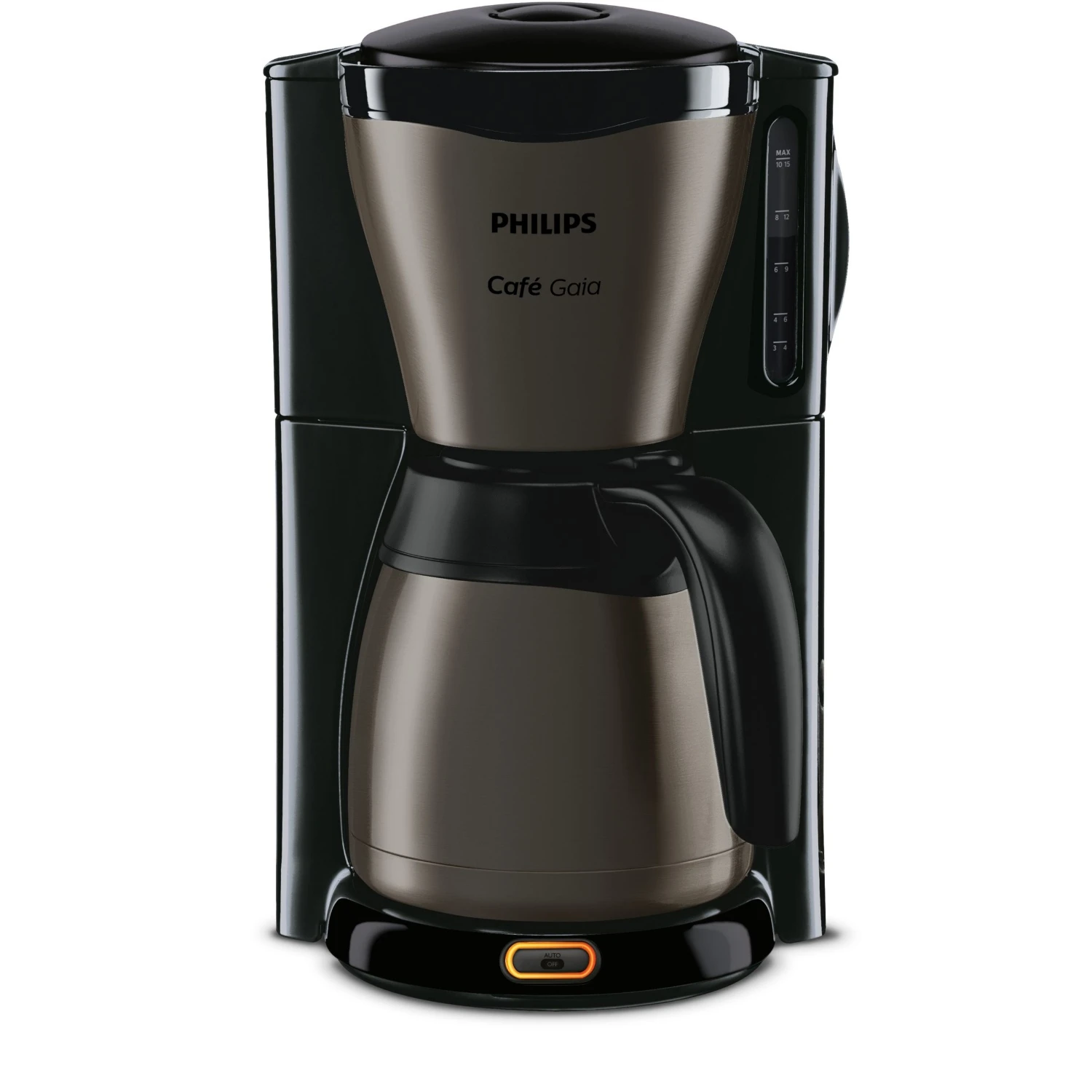 Philips Café Gaia Koffiezetapparaat HD7547/80 Met Thermische Kan 4 Philips Café Gaia Koffiezetapparaat HD7547/80 Met Thermische Kan - Afbeelding 2