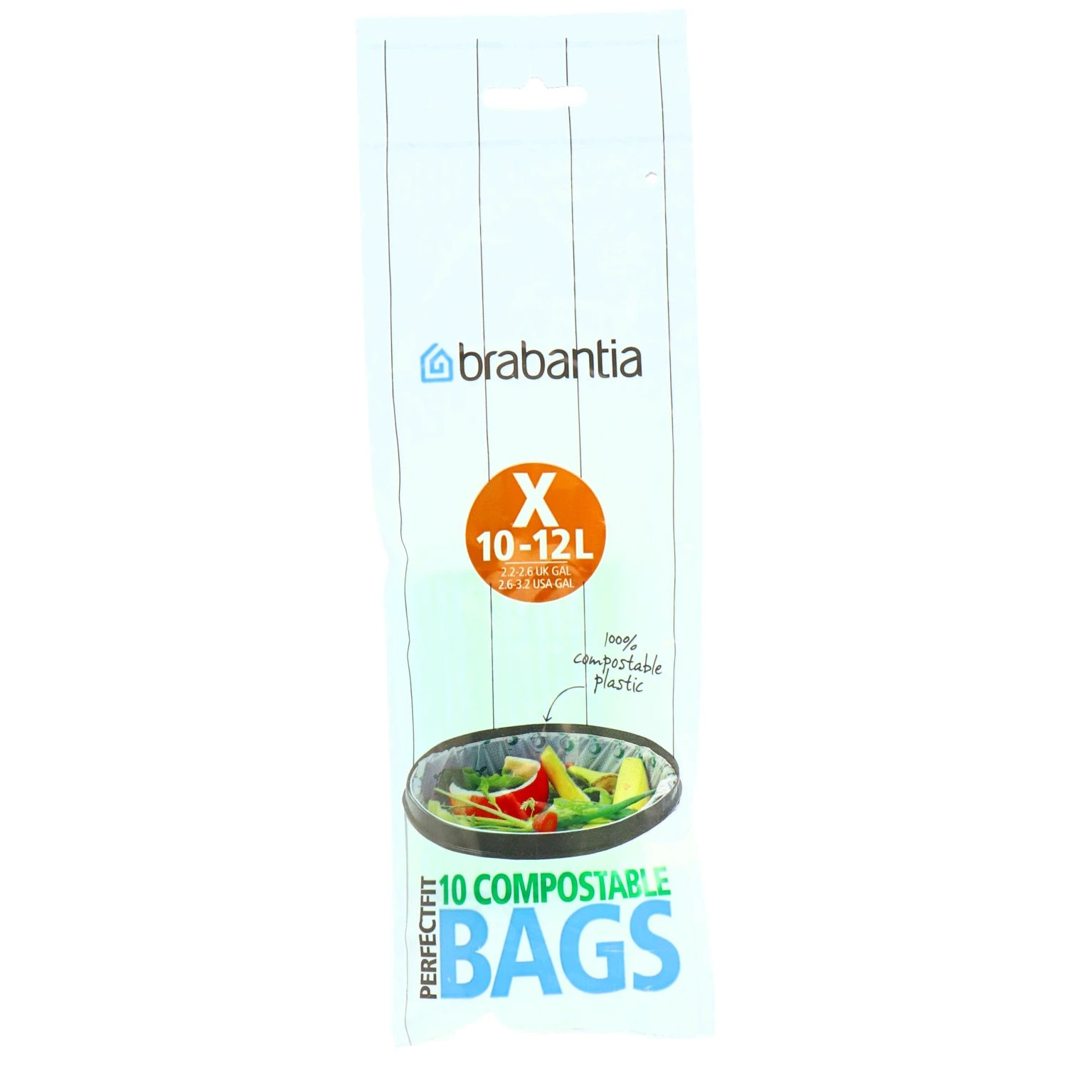 Brabantia PerfectFit Composteer X 10-12 L 10 Stuks 4 Brabantia PerfectFit Composteer X 10-12 L 10 Stuks - Afbeelding 2