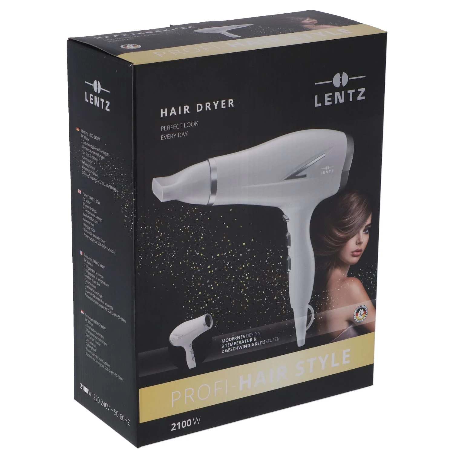 Lentz Föhn 74306 Wit 5 Lentz Föhn 74306 Wit - Afbeelding 3